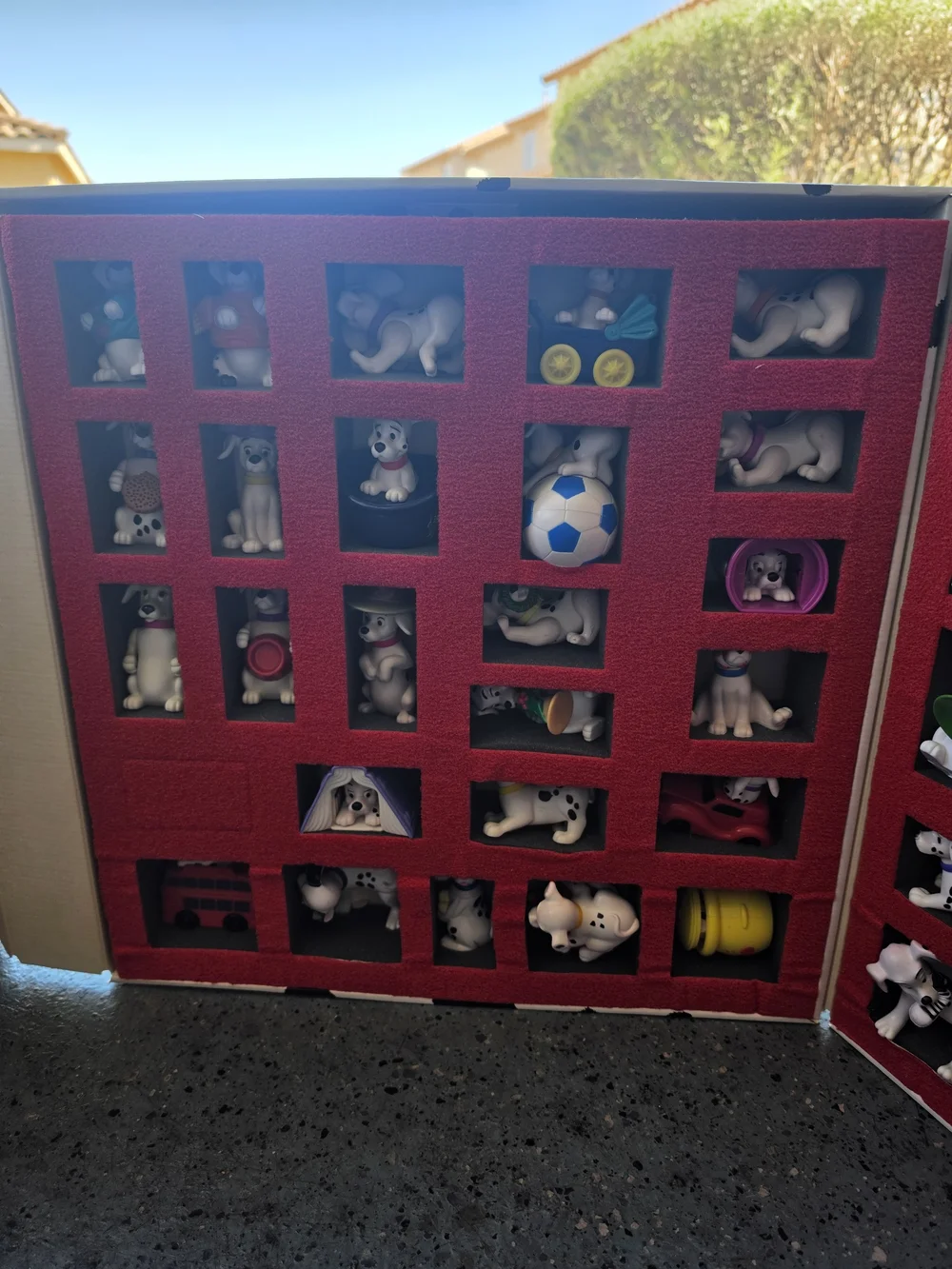 Disney 101 Dalmatians Storage Box - Black & White with Red Logo